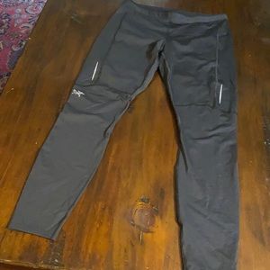 NEW ARC’TERYX BLACK ATHLETIC REFLECTIVE PANTS🖤